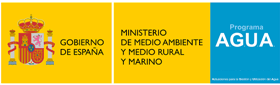 Abre en una nueva ventana: GOBIERNO DE ESPAÑA, MINISTERIO DE MEDIO AMBIENTE Y MEDIO RURAL Y MARINO - PROGRAMA AGUA
