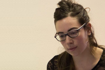 Aideé  Ayarza Llamas, responsable del Taller