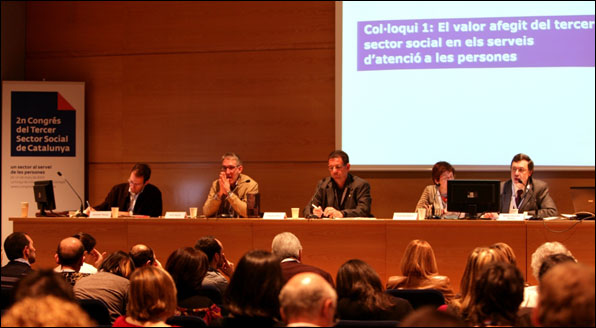 El II Congrés del Tercer Social de Catalunya ha comptat amb la participació activa de la Creu Roja a Catalunya