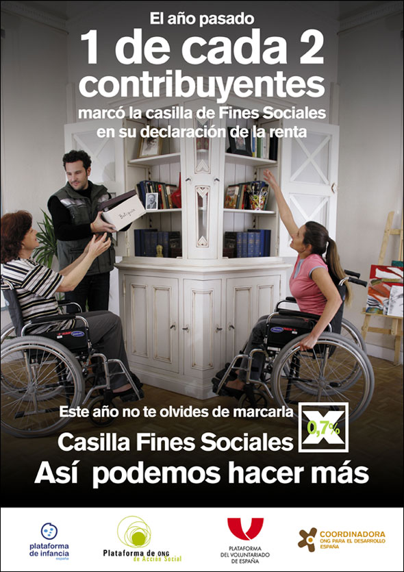 Cartel de la campaña de este año.