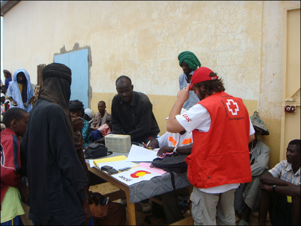 Campament de desplaçats al Senegal