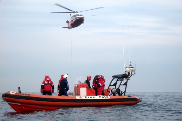 Embarcació de Salvament Marítim de la Creu Roja