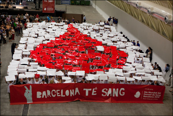 La Creu Roja crida l'atenció sobre la necessitat de la donació de sang de manera continuada.