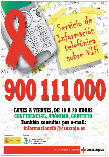 Telèfon gratuït d'informació telefònica sobre VIH Telèfon gratuït d'informació telefònica sobre VIH