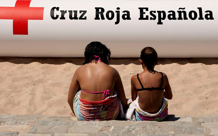 Altas temperaturas Cruz Roja Española