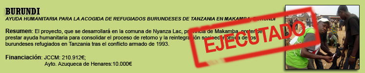 Burundi Cruz Roja Castilla La Mancha