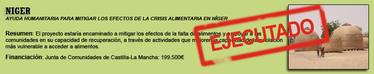 Niger Cruz Roja Castilla La Mancha