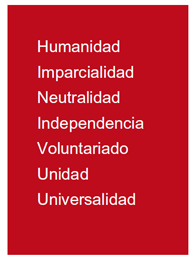 Valores Cruz Roja