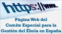 Página Web del Comite Especial para la Gestión del Ébola en España
