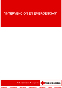 Revista Cruz Roja Intervención emergencias