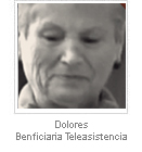 Dolores. Beneficiaria Teleasistencia