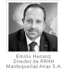 Emilio Herranz. Director de RRHH de Mantequerías Arias S.A.
