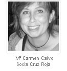 Mª Carmen Blanco. Socia Cruz Roja