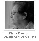 Elena Bueno. Usuaria de Programa de Asistencia Domiciliaria de Cruz Roja