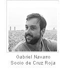 Gabriel Navarro. Socio de Cruz Roja