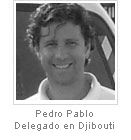 Pedro Pablo Garlaschi. Delegado Cruz Roja Española en Djibuti