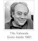 Tito Valverde. Socio de Cruz Roja