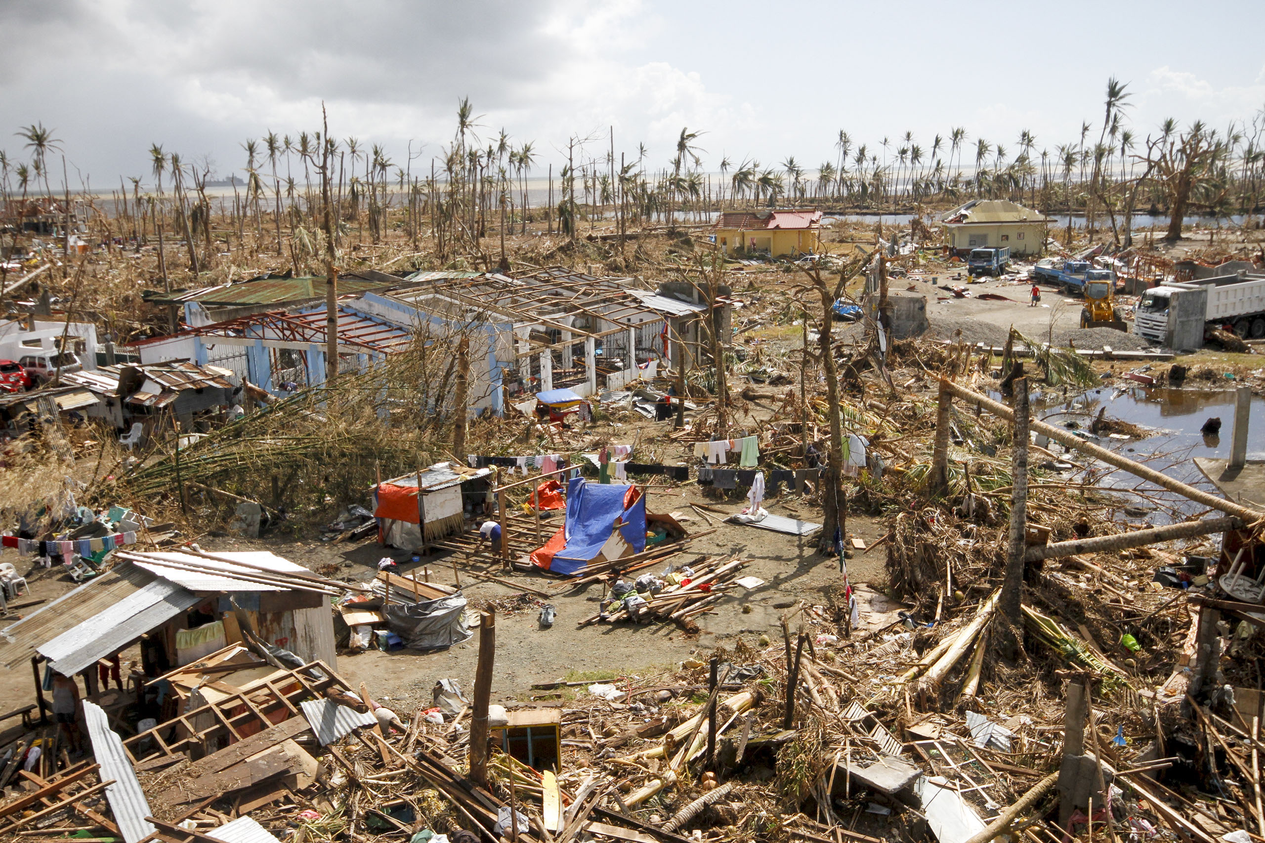 Destrucción tifón Haiyan