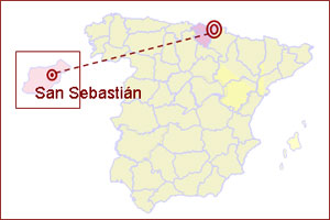 Gráfico 1.1: Situación San Sebastián