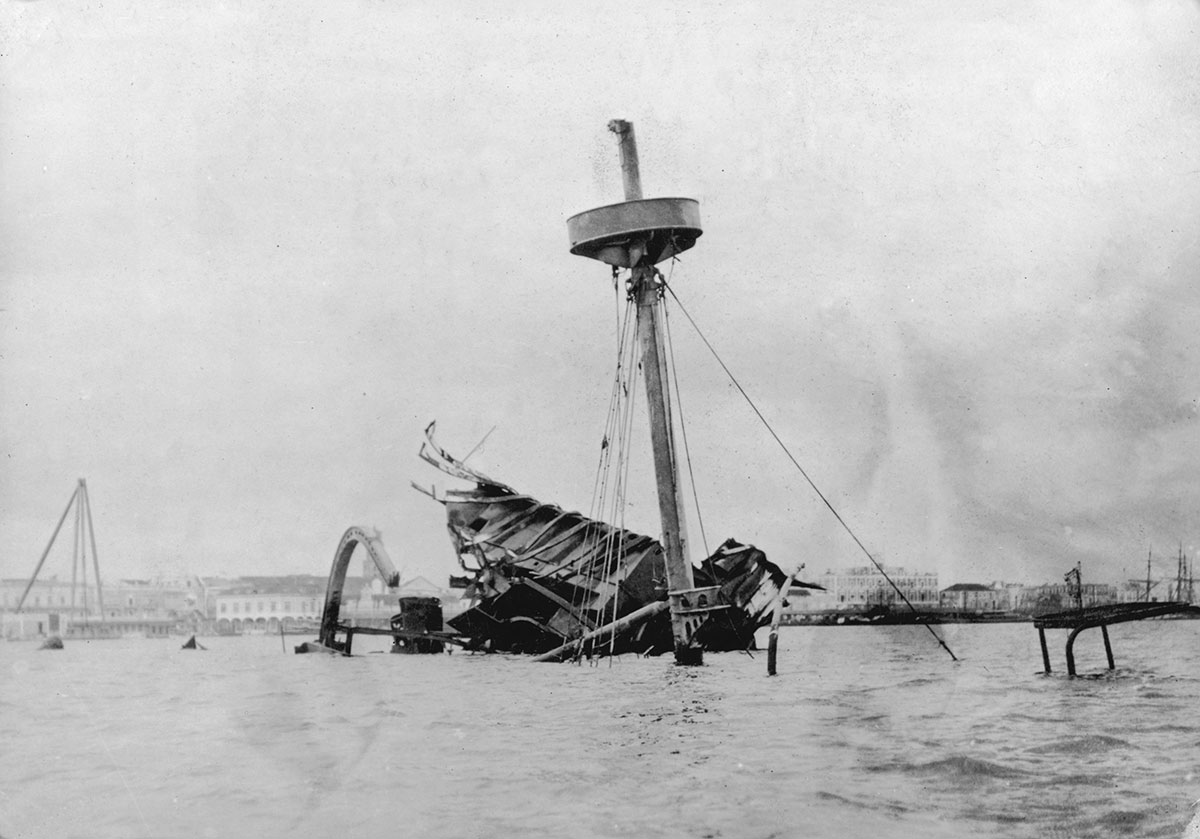 Hundimiento del Maine en La Habana, 1898