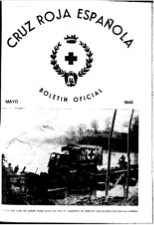 Portada de la revista Cruz Roja, 1945