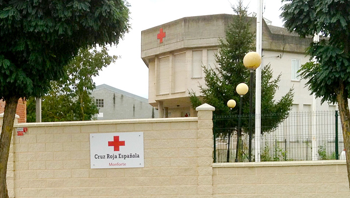 Edificio Cruz Vermelha en Monforte de Lemos