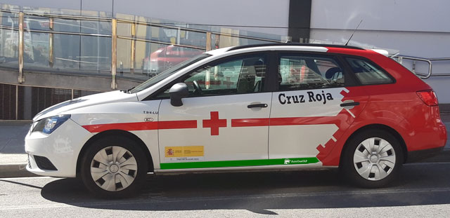 Vehículos con autogas. Cruz Roja Lugo
