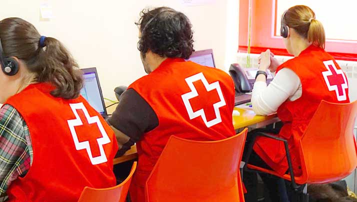 Accessible mobile telecare Spanish Red Cross. Lugo