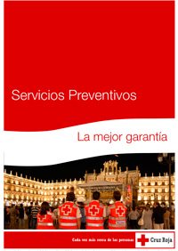 Revista Cruz Roja servicios preventivos