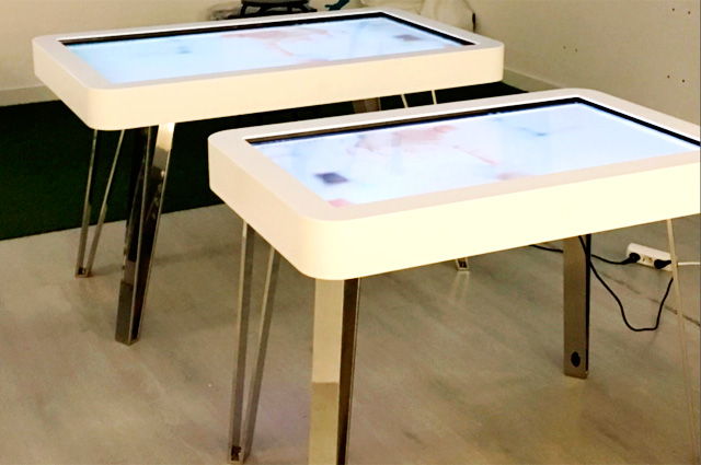 Rehabilitación con mesa interactiva táctil. Castro Riberas de Lea. Cruz Roja Lugo