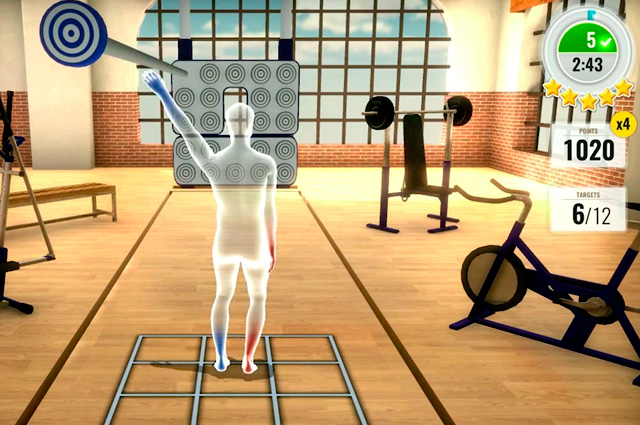 Rehabilitation with virtual reality. Castro Riberas de Lea. Red Cross